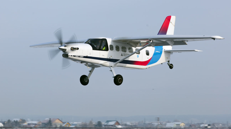 Самолет "Байкал" с отечественным двигателем совершил свой первый полет