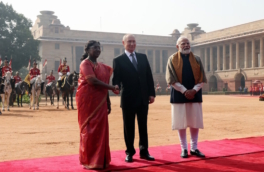 В Индии начались переговоры Путина и Моди