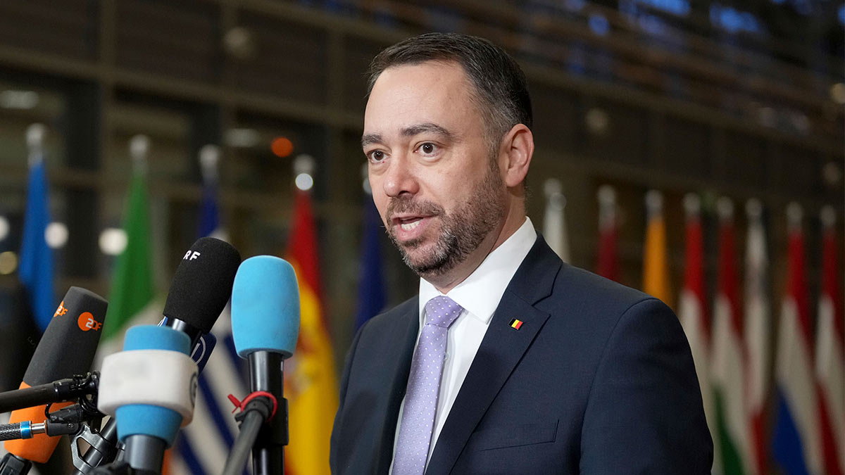 Министр иностранных дел Бельгии Максим Прево