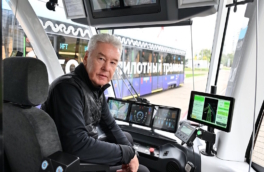 Вторую трамвайную линию без контактной сети открыли в Москве