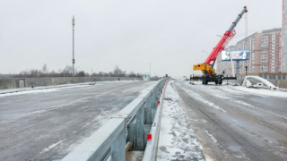На Варшавке у поселка Бутово открыли путепровод – стройка магистрали от Солнцева близится к финалу