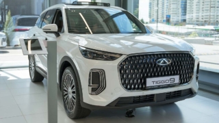 Обновленный Chery Tiggo 9 готовится к дебюту