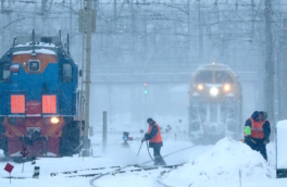 Более 50 поездов задерживаются из-за снегопадов в Краснодарском крае