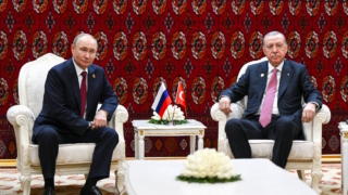 Путин встретился с Эрдоганом