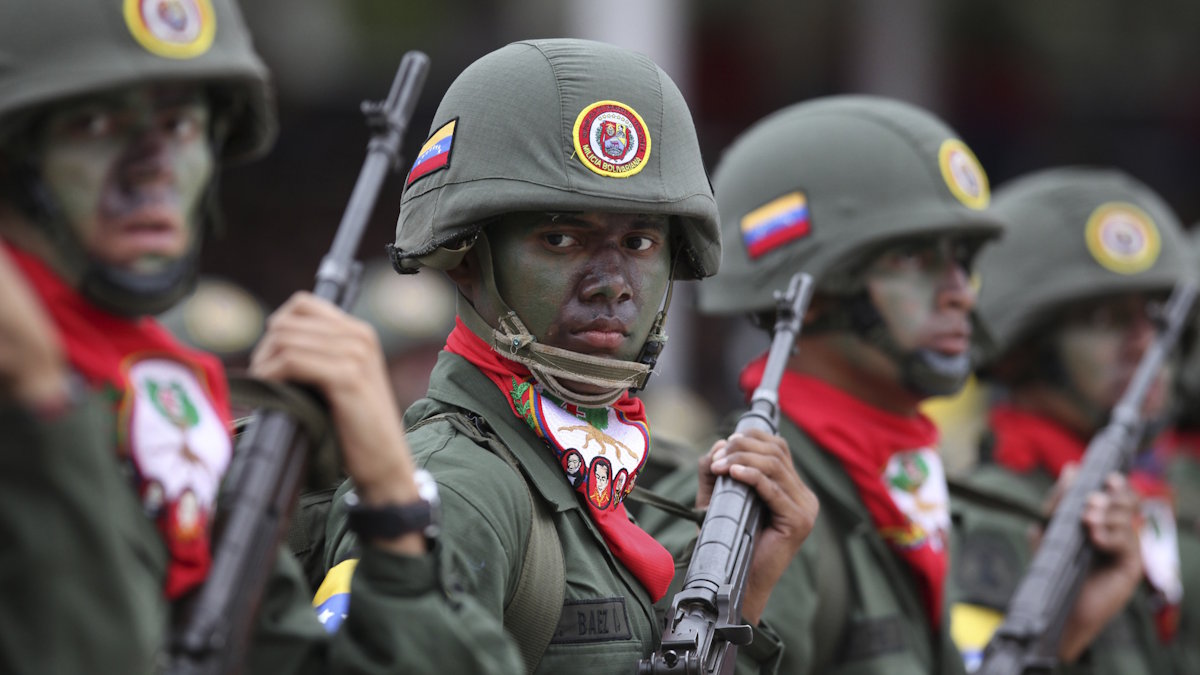 Военнослужащие Венесуэлы (архивное фото)