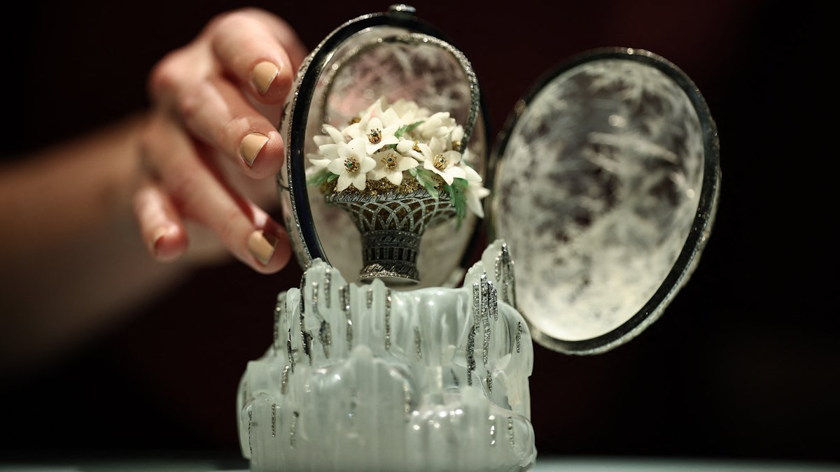 "Зимнее яйцо" Фаберже