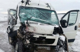 В российском регионе 11 человек пострадали в ДТП с микроавтобусом