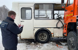 Автобус столкнулся с грузовиком в Челябинской области, ранены 11 взрослых и трое детей