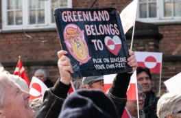 В Дании проходят массовые протесты против притязаний США на Гренландию
