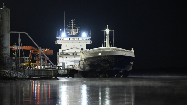 Судно Fitburg, задержанное после повреждения эстонского кабеля на дне моря, везло сталь из России