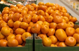 Шестая часть мирового импорта мандаринов приходится на Россию