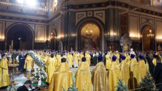 Свыше миллиона человек посетили богослужения на Рождество в Москве