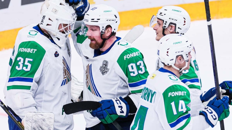 Дебютная шайба Евгения Кузнецова за "Салават Юлаев" помогла уфимцам одержать победу над "Барысом"