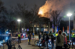 В центре Амстердама в новогоднюю ночь сгорела старинная церковь Вонделкерк