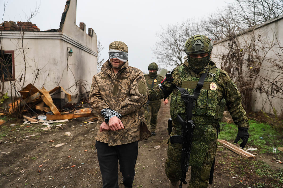 пленный военнослужащий ВСУ