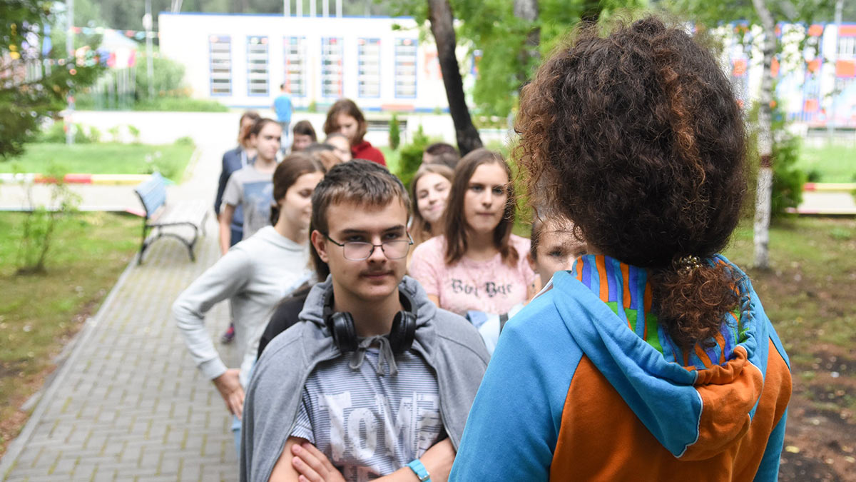 Детский подмосковный лагерь