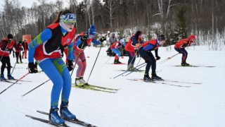 На Спартакиаде промпредприятий прошли лыжные гонки