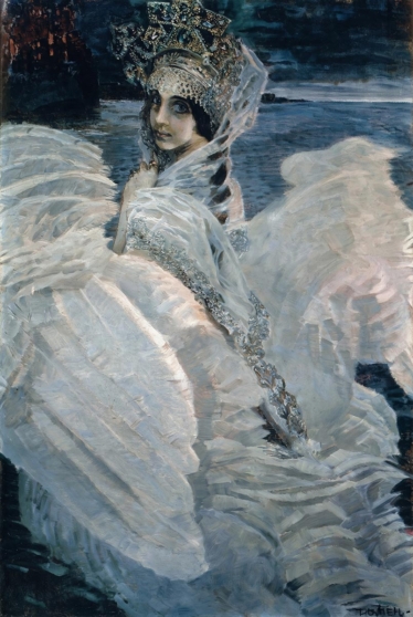 Картина Врубеля «Царевна-Лебедь»