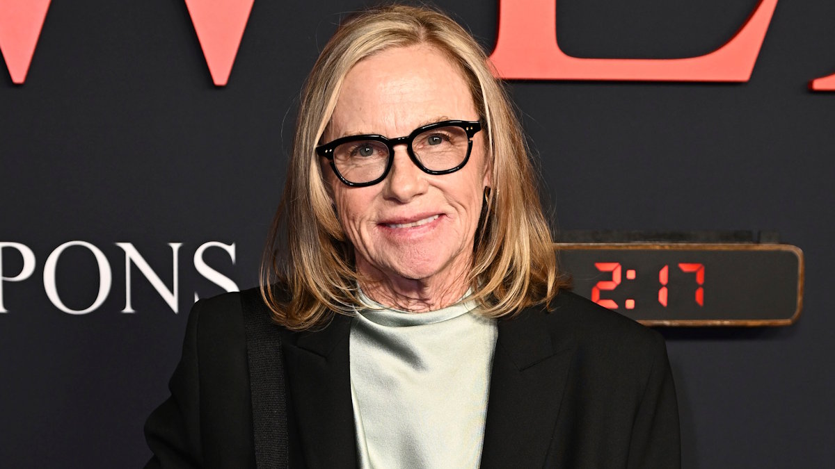 Актриса Эми Мэдиган на премьере фильма "Орудия"