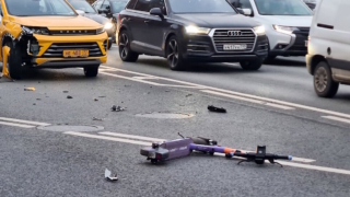 Более 3,2 тыс. ДТП с участием электросамокатов зарегистрировали в России в 2025 году