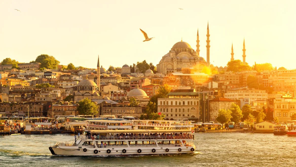 Город Стамбул в Турции