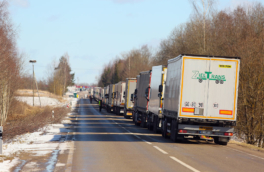 Белоруссия разрешила литовским фурам выехать из страны впервые с ноября