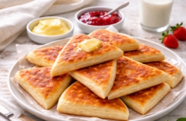 Исчезают со стола за минуту: готовлю эти лепешки на кефире, когда нужно быстро и вкусно накормить семью