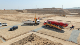 Росатом начал бетонирование на площадке АЭС в Узбекистане