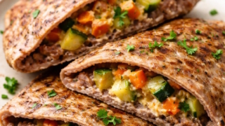 Вкуснее и проще котлет: сочный мясной "кармашек" из фарша за 20 минут