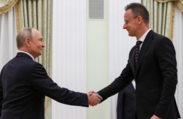 Поставки нефти, освобождение насильно завербованных ВСУ венгров, снижение товарооборота: о чем говорили Путин и Сийярто в Кремле