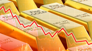 Стоимость золота опустилась ниже $4300