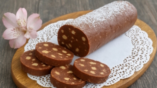 Шоколадная "колбаса" за 10 минут: рецепт быстрого десерта, который нравится всем сладкоежкам