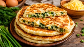 Вместо пирожков и возни с духовкой: как приготовить быстрые и пышные лепешки с сыром на кефире