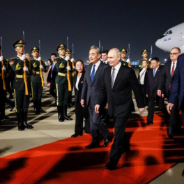 Владимир Путин прибыл в Китай с двухдневным визитом