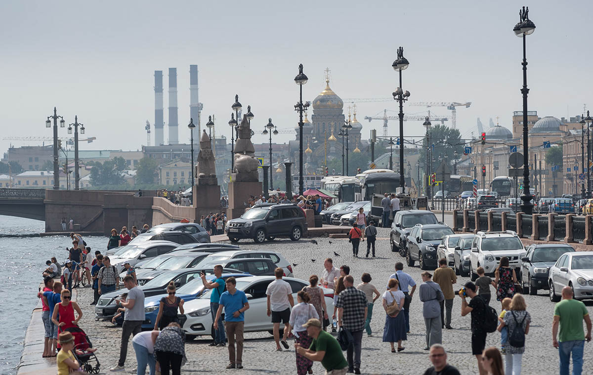 пешеходы Санкт-Петербург