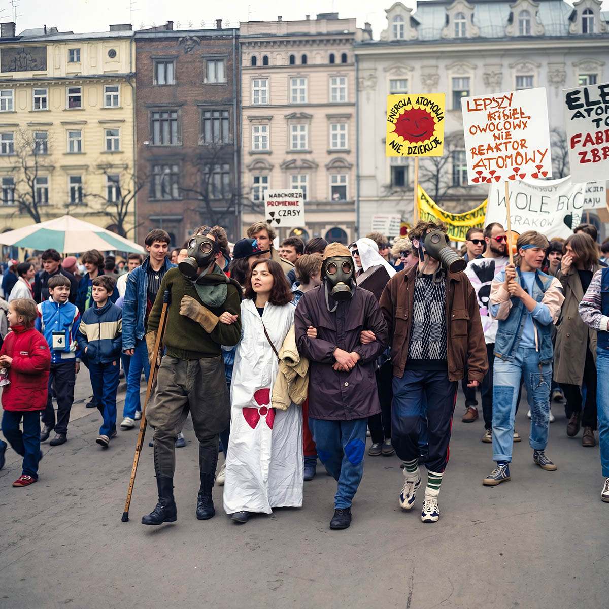 протесты Краков