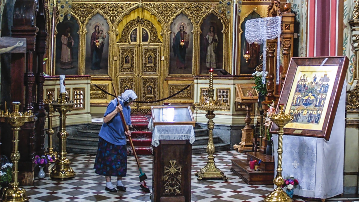 Алтарь Александро-Невского собора в Таллинне, Эстония