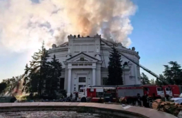 Панораму обороны Севастополя почти полностью уничтожил пожар после атаки БПЛА
