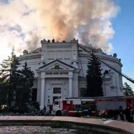 Панораму обороны Севастополя почти полностью уничтожил пожар после атаки БПЛА
