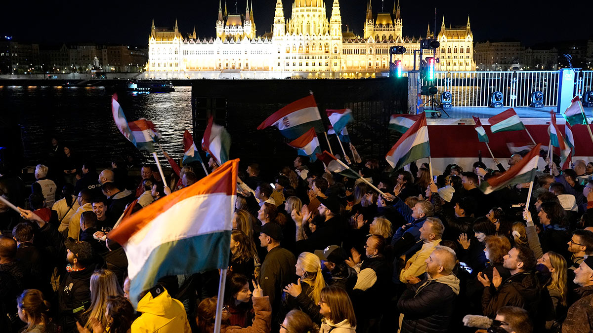 Митинг партии "ТИСА" в Будапеште