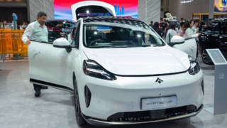 В России начались продажи электрического кроссовера Hyptec HT от GAC
