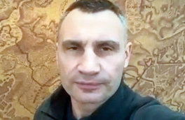 Карту русского генерала заметили в кабинете мэра Киева Виталия Кличко