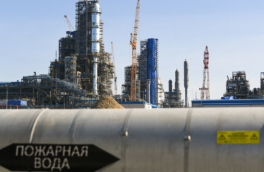 Пожар вспыхнул на готовящемся к запуску Амурском газохимическом комплексе