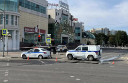 В Коломне при падении обломков беспилотника вспыхнул пожар в торговых павильонах