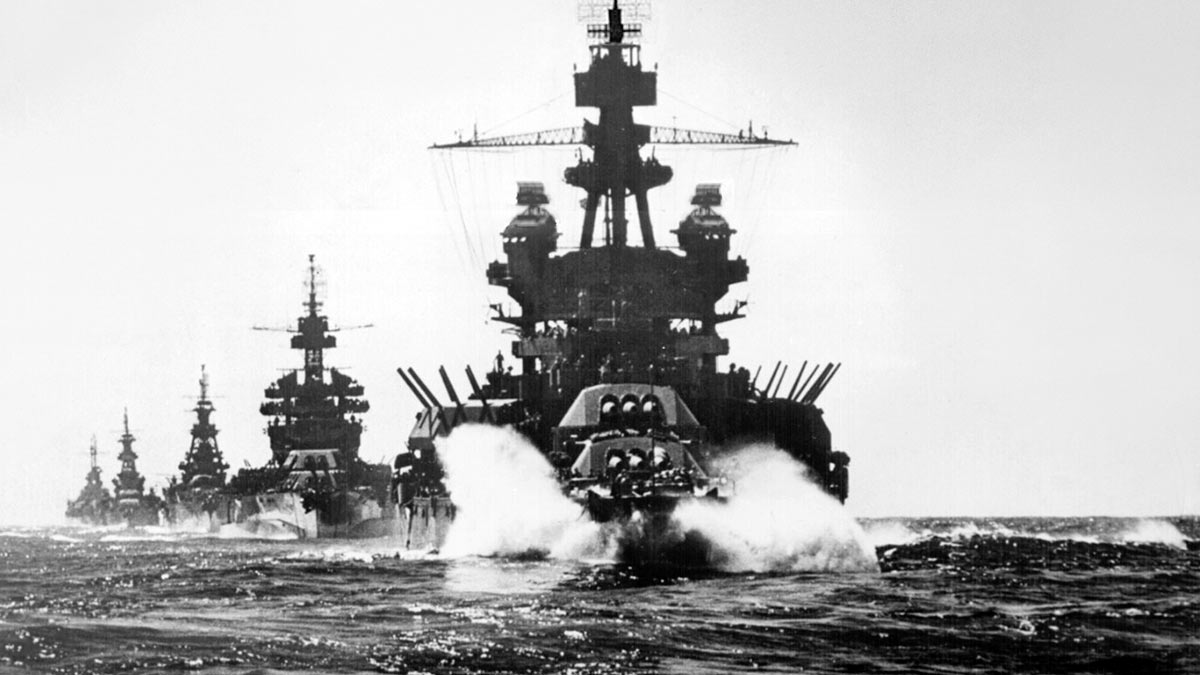 Американский линкор ВМС США USS Pennsylvania