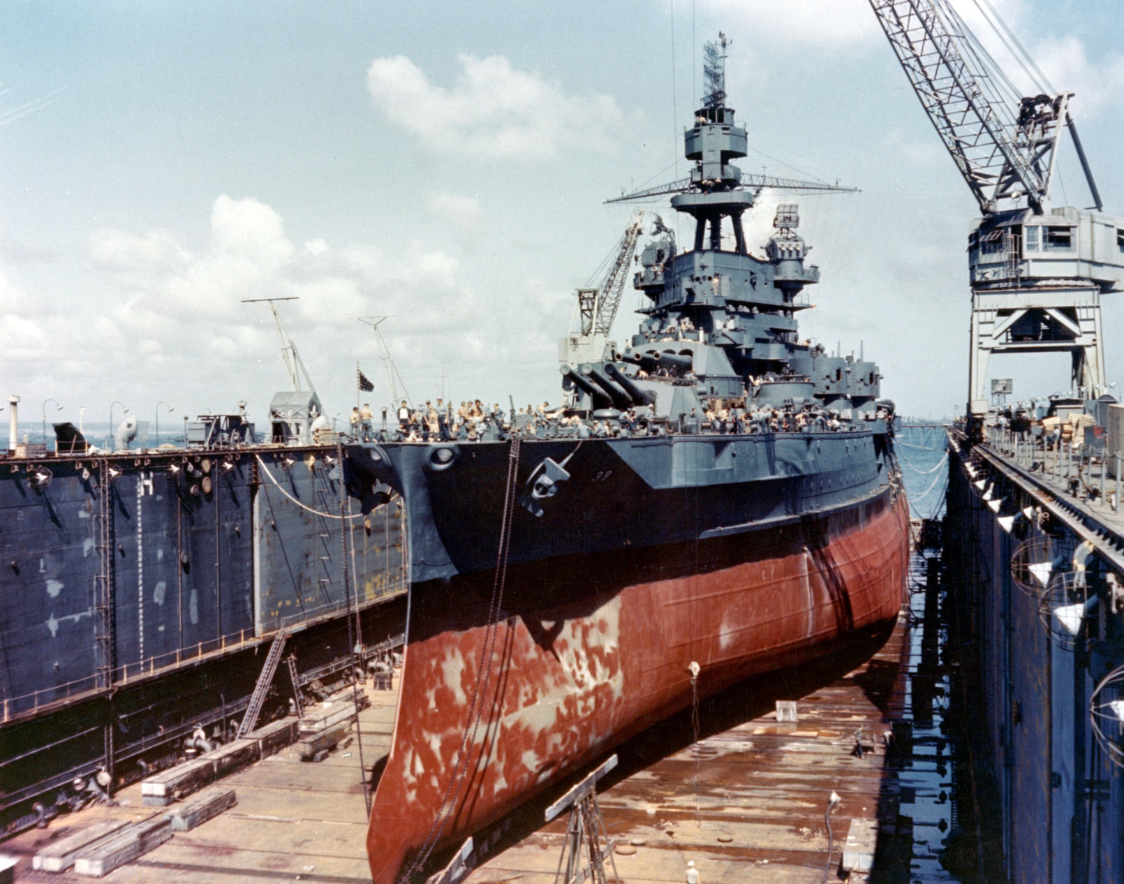 Американский линкор ВМС США USS Pennsylvania (BB-38)