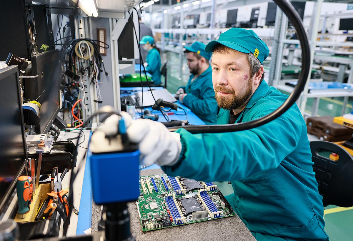 Производство базовых 5G-станций
