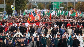 Общемосковский крестный ход собрал около 100 тыс. человек