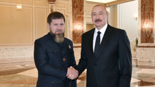 Алиев принял Кадырова в столице Азербайджана