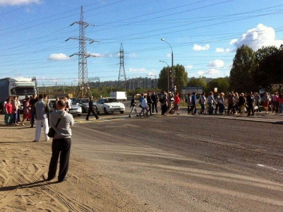 Переход в неположенном месте